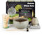 Kit de Ceremonia Japonesa del Matcha de 7 piezas, Batidora de Matcha de Bambú, Cuenco de Matcha, Cuchara, Colador, Portacucharas, Soporte para la Batidora, Juego Completo de Matcha, Mármol
