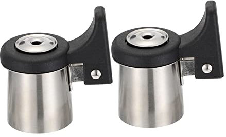 NAMOARLY Whistling Kettle Flute Accessories 2pcs Stainless Steel Water Boiling Alarm Replacement Parts Compatible Stove Top Kettles for Home and Camping Use