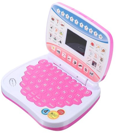 UPKOCH Interaktiver Lernspielzeug-laptop Für Kinder Lerncomputer Für Vorschulkinder Mit Musik Alter 3–10