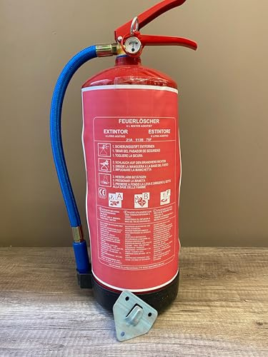 Extincteur 6 litres Mousse à Eau pulvérisée avec additif ABF Norme CE sans Fluor