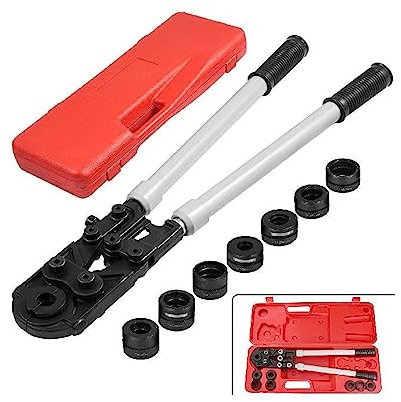 Pinza a crimpare for tubi idraulici Tipo a forbice manuale Pinza a crimpare regolabile con ganasce 8 TH/U for tubo multistrato PEX PB utensili elettrici