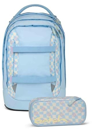 Satch Pack Schulrucksack Set 2tlg. inkl. Schlamperbox (Summer Era)