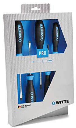 Witte Schraubendreher Satz PRO LINE (6-tlg. Schraubenzieher Set; Torx T10, T15, T20, T25, T30, T40) 670037