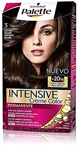Schwarzkopf Intense Permanente Haarfarbe, Farbton 3 Dunkelbraun