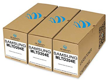 duston 3X MLTD204E, MLT-D204E Schwarz Toner kompatibel zu M3825 4025 M3875 4075