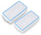 Wendry 2PCS 18650 Battery Case, Battery Holder Case for 16340 Batteries, CR123A Batteries, Batteries Carrying Case Organizer, Battery Storage Organizer Box, Plastic Waterproof