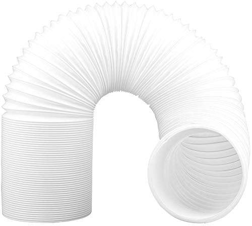 CestMall Manguera de Escape Universal para Aire Acondicionado, Manguera Flexible de ventilación 5.9 Pulgadas de diámetro con Rosca en Sentido antihorario para Aire Acondicionado portátil, Manguera