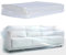 ToKinCen sofa cover 3 seater,sofa protective bag cover, plastic sofa cover, transparent sofa dust cover, water resistance, large heavy furniture bed sofa protector 300 x 200cm (2 pieces)
