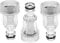 Pressure Washer Gun Adapter Plastic Machine Water Filter Pressure Washer Hose Tap Connector Washer Inlet Filter 3/4 Inch Connector (Set 1)