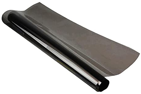 TOTMOX Film teinté universel pour fenêtre de voiture, balcon, bureau, anti-UV, anti-rayures, film de protection solaire pour pare-brise, transmission 1 à 50%