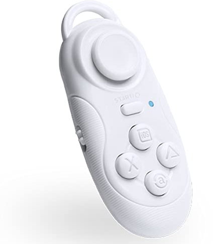 Gamepad Controller Telecomando per Android Bluetooth Cellulare Joystick (BIANCO)