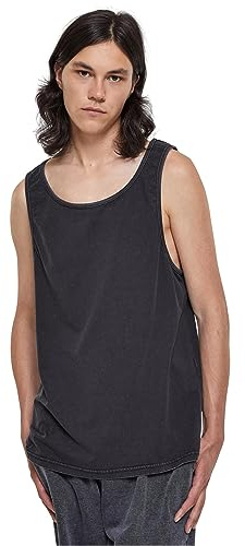 Urban Classics Heavy Oversized Acid Wash Tank Männer Tank-Top schwarz S