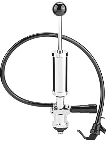 Beer Party Pump with Squeeze Trigger, 4 Inch Heavy Duty Beer Keg Tap for Homebrewing (S type)