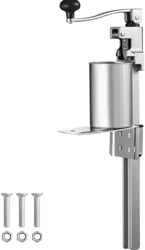 VEVOR Manual Can Opener, Commercial Table Opener for Large Cans, Heavy Duty Can Opener with Base, Adjustable Height Industrial Jar Opener For Cans Up to 15.7 Tall, for Restaurant Hotel Home Bar