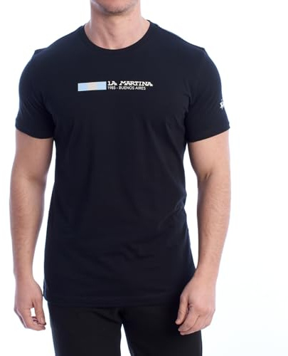 LA MARTINA T-Shirt aus Baumwolljersey, mehrfarbig, XXL