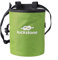 Verstellbarer Hüftgurt Magnesium Chalk Bag zum Klettern, klassisches Design, leicht (grün)