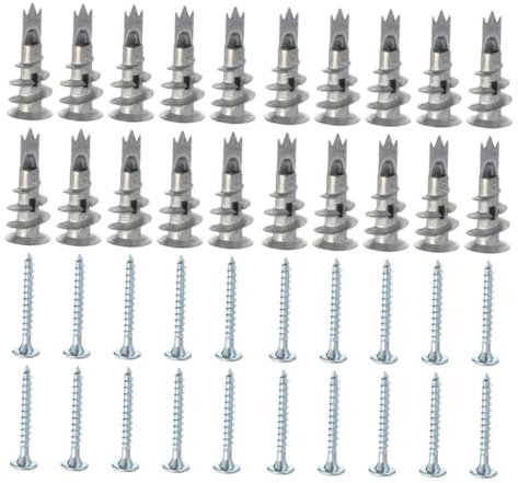 GLEAVI Schrauben-set Für Gipskartonplatten 50-teilig Kein Bohren Erforderlich