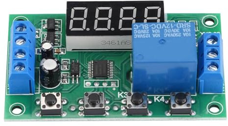 Zeitverzögerungsrelais, Smart Relay mit Reduzierter Komplexität und Verbessertem Convenience-Timer-Relais, Modell YYC-2-Countdown-Timer-Switch für Fachkräfte und Enthusiasten