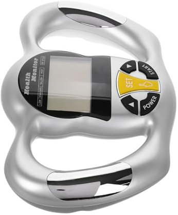 Vaguelly Handlicher Körperfettmessgerät Mit Griff Präziser Body Fat Tester Für Exakte Bmi-analyse Tragbarer Fettmessrechner Zur Gesundheitsbewertung Und Fitnesskontrolle Unterwegs