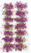 Artibetter Bushes de Table de Sable Simulées Fleurs Siamaises et Herbe Matériau pour Modèles de Construction Extérieurs Décoration de Miniatures