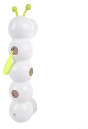 Getdoublerich CATERPILLAR Intelligentes Katzenspielzeug, interaktiv für Raupe, intelligente Katze, ansprechender Spielspaß, ansprechendes Katzenspielzeug zum Spielen und Trainieren