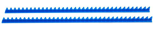 Laser 6976 Sharks Teeth Spanner Organiser - 35 Spanners, Blue
