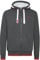 Solid SDBenjaminZip Herren Sweatjacke Kapuzenjacke Zip-Hoodie mit Teddy-Futter Eingrifftaschen Rippbündchen Baumwollmischung Regular fit, Größe:M, Farbe:Med Gre P (P8254)
