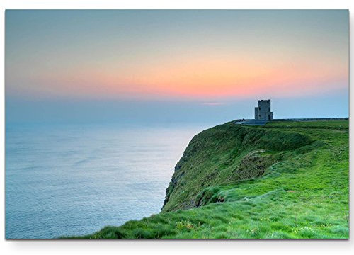 Leinwandbild 120x80cm Cliffs of Moher – Irland Dämmerung