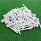 Kofull Golf Tee aus Holz, 70 mm, Weiß, 100 Stück