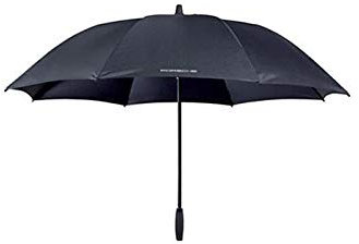 Porsche Regenschirm Größe XL Durchmesser 122 cm Farbe Grau
