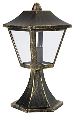 LEDVANCE LED Gartenpylone, Leuchte für Außenanwendungen, Sockel E27, Höhe: 33 cm, Endura Classic Trad