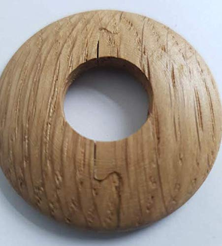 Amtico Karndean Kahrs Lot de 2 cache-tuyaux de radiateur en bois massif brut
