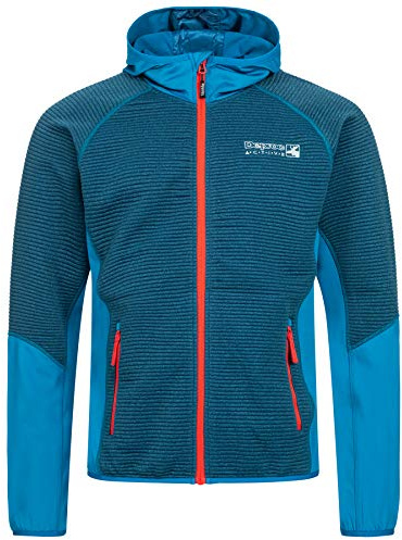 DEPROC-Active Herren Elm Herren Strickfleecejacke Ultraleicht Midlayer Atmungsaktiv Fleecejacke (1er Pack)