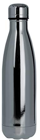 Nerthus FIH 710 Botella Termo Doble Pared para fríos y Calientes Diseño Titanio de Acero Inoxidable 500 ml Libre de BPA, 18/8