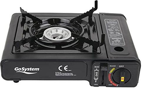Go System GS2290 Dynasty Compact Single Burner Stove - Black
