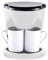 Suinga Kaffeekanne aus Tropfer, Filterkaffeemaschine, Kaffeeautomat, 0,6 l, 2 Tassen, 450 W, Maße: 17 x 15 x 20 cm, Schwarz