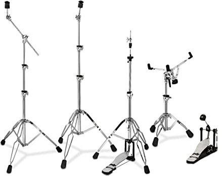 Pacific Drums 800 Series mittelschweres 5-teiliges Hardware-Set, Chrom