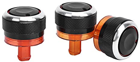 AC-Schalterknopf 3 Stücke Auto Klimaanlage AC Lüftersteuerung Schalter Heizung Taste Metall ABS Zubehör Ersatz für 206/206+/207