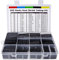 ASHINER 580PCS Durable Heat Shrink Tubing Kit - Ideal for Electric Insulation and Repairs with Convenient Storage Case, Black