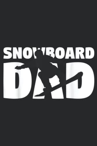 Father Snowboard Gift Snowboard Dad Funny Papa Snowboard Family: Daily Planner Notepad To Do Schedule, Medium 6x9 Inches, 120 Pages, Printed Cover