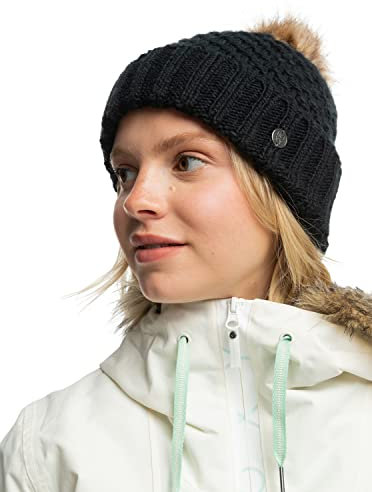 Roxy Peak Chic - Beanie - Mütze - Unisex - ONE Size - Schwarz.