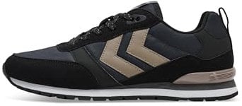HUMMEL Unisex Monaco 86 WCS Sneaker, Black/Magnet, 42 EU