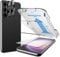 Mowei 3+2 Piezas Protector Pantalla para Samsung Galaxy S23 Plus, 3X Cristal Templado y 2X Protectores de Lente de Cámara, Dureza 9H, Huellas Dactilares ID, Compatible con Funda