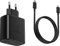 Carica Batterie Samsung 45W Con Cavo Usb Type C/C per Galaxy Tab S6 Lite P610/ P613/ P615/ S8 X706B/ S8 Plus X800/ S8 Ultra X900 Sostituisce Originale EP-TA845 Nero