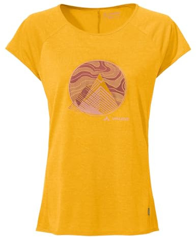 VAUDE Damen Women's Tekoa Ii T-Shirt, Physalis, 38 EU