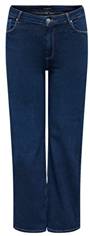 ONLY Damen Weite Jeans Carwilly Hw Wide Jeans Cro Noos