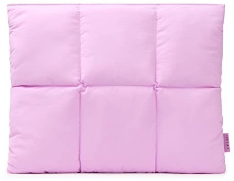 Comfyable Puffy Laptop Sleeve 15 Inch 16 Inch, Quilted Puffer Laptop Carrying Case for Women, Pillow Case Compatible for MacBook Air 15 Inch M4 2025 M3 2024 M2 & MacBook Pro 16 Inch M4 2024 M3 M2 M1