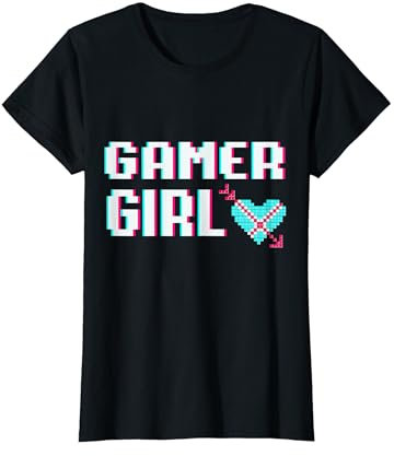 Gamer Girl Gaming Computer Konsole UwU Kawaii T-Shirt