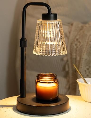 GODONLIF Candle Warmer Lamp with Timer Dimmable, Birthday Gifts for Women Mom, House Warming Gifts New Home Decor, Wax Melt Warmer for Jar Candles