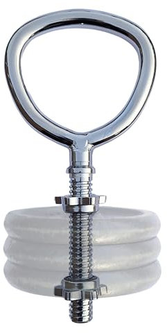 Ruffman Verstellbarer Kettlebell Griff - Kugelhantel Griff - Hantelscheiben (30mm)